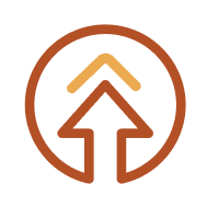 Upwards icon